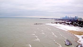 Weather camera view of Edgewater Beach.