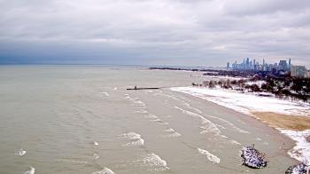 Weather camera view of Edgewater Beach.