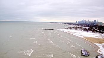 Weather camera view of Edgewater Beach.