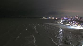 Weather camera view of Edgewater Beach.
