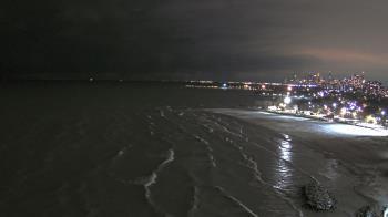 Weather camera view of Edgewater Beach.