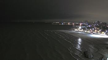 Weather camera view of Edgewater Beach.