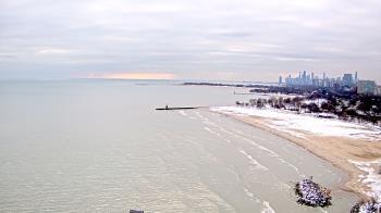 Weather camera view of Edgewater Beach.