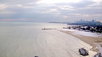 Weather camera view of Edgewater Beach.