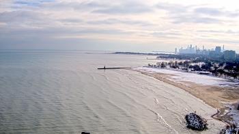 Weather camera view of Edgewater Beach.