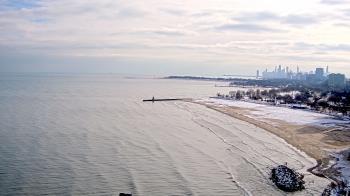 Weather camera view of Edgewater Beach.