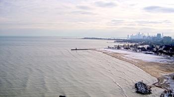Weather camera view of Edgewater Beach.