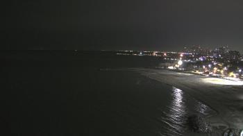 Weather camera view of Edgewater Beach.