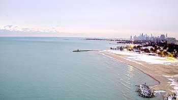 Weather camera view of Edgewater Beach.