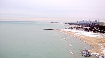 Weather camera view of Edgewater Beach.
