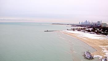 Weather camera view of Edgewater Beach.