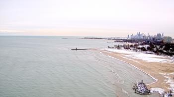 Weather camera view of Edgewater Beach.