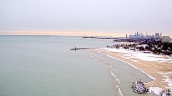 Weather camera view of Edgewater Beach.