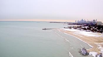 Weather camera view of Edgewater Beach.