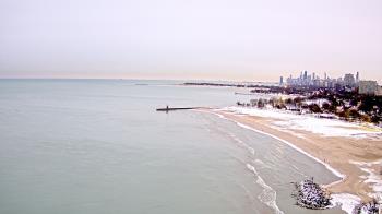 Weather camera view of Edgewater Beach.