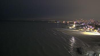 Weather camera view of Edgewater Beach.