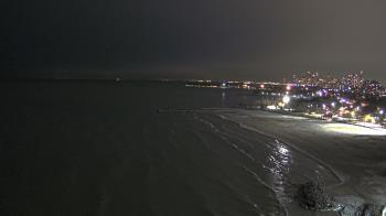 Weather camera view of Edgewater Beach.