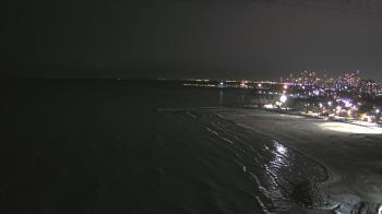 Weather camera view of Edgewater Beach.