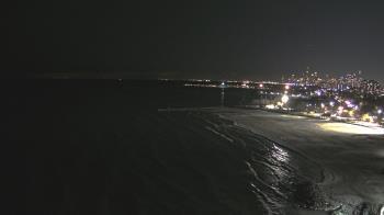 Weather camera view of Edgewater Beach.