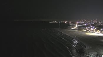 Weather camera view of Edgewater Beach.