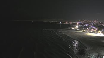 Weather camera view of Edgewater Beach.
