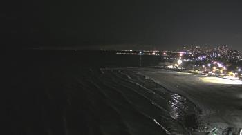 Weather camera view of Edgewater Beach.