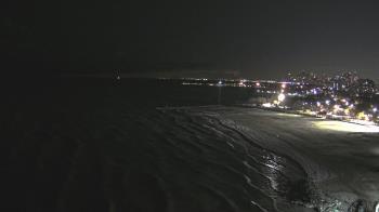 Weather camera view of Edgewater Beach.