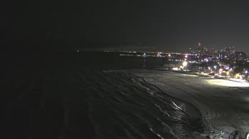 Weather camera view of Edgewater Beach.