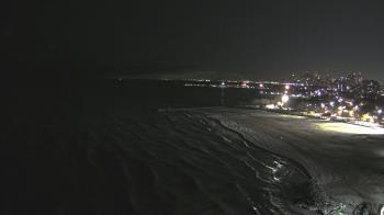 Weather camera view of Edgewater Beach.