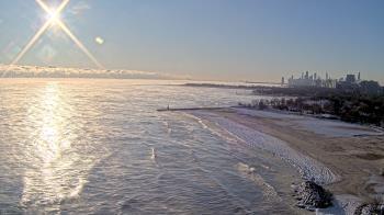 Weather camera view of Edgewater Beach.