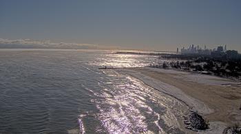 Weather camera view of Edgewater Beach.
