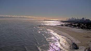 Weather camera view of Edgewater Beach.