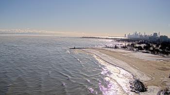 Weather camera view of Edgewater Beach.