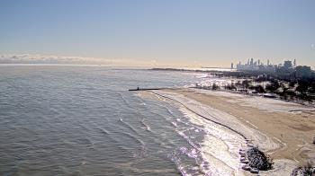 Weather camera view of Edgewater Beach.
