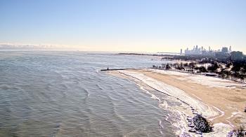 Weather camera view of Edgewater Beach.