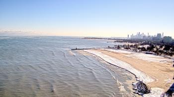Weather camera view of Edgewater Beach.