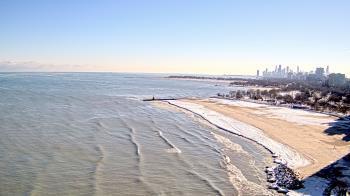 Weather camera view of Edgewater Beach.