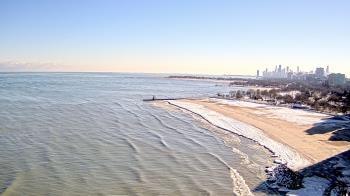 Weather camera view of Edgewater Beach.