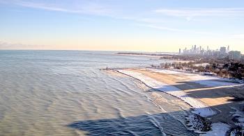 Weather camera view of Edgewater Beach.