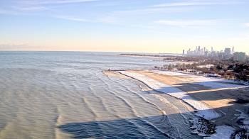 Weather camera view of Edgewater Beach.