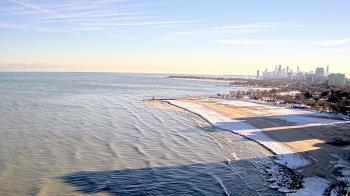 Weather camera view of Edgewater Beach.