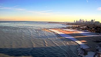 Weather camera view of Edgewater Beach.