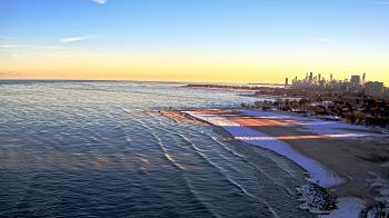 Weather camera view of Edgewater Beach.