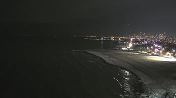 Weather camera view of Edgewater Beach.