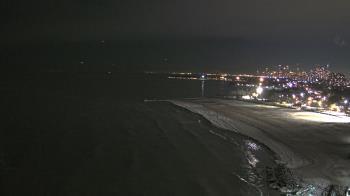 Weather camera view of Edgewater Beach.