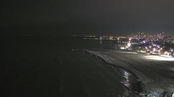 Weather camera view of Edgewater Beach.