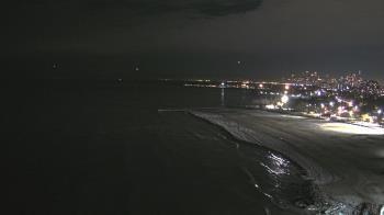 Weather camera view of Edgewater Beach.