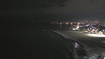 Weather camera view of Edgewater Beach.