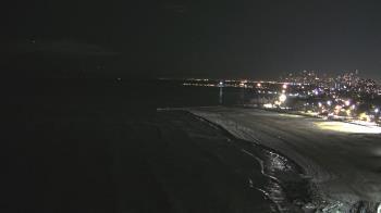 Weather camera view of Edgewater Beach.