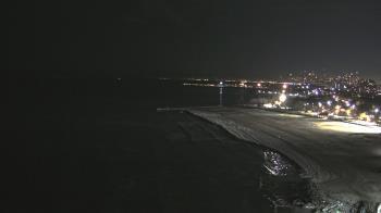 Weather camera view of Edgewater Beach.